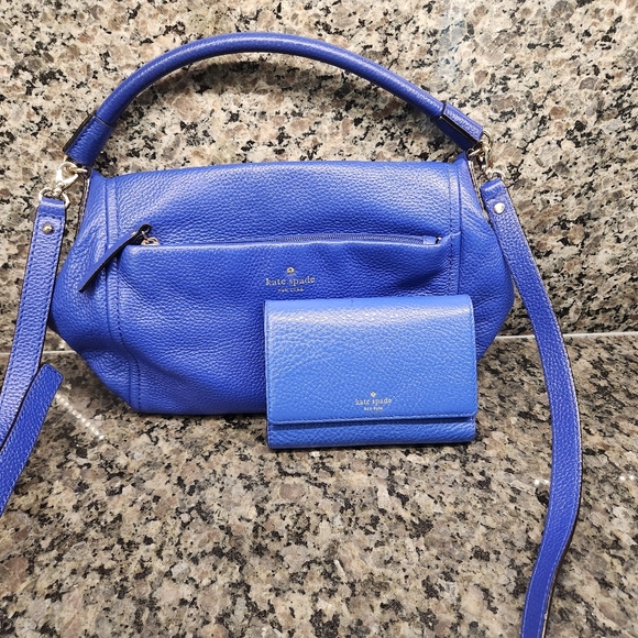 kate spade Handbags - Royal blue kate spade